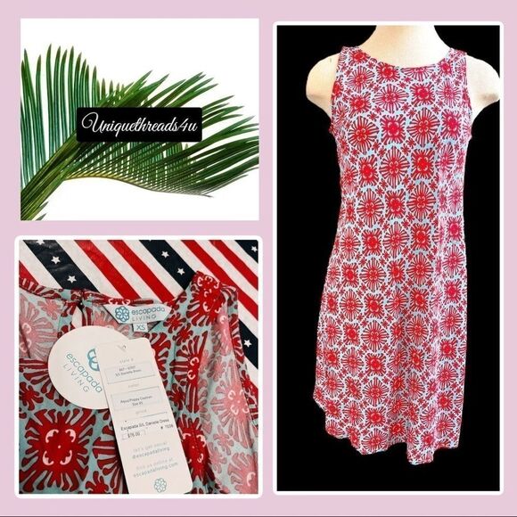NWT Escapada Retro Boho Danielle Dress Size XS NEW - Picture 1 of 12